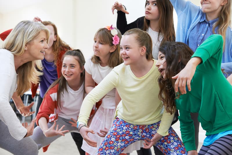 Theatre instruction and performance at the academy